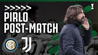 🎙 PIRLO POST-MATCH | Inter 1-2 Juventus | Coppa Italia