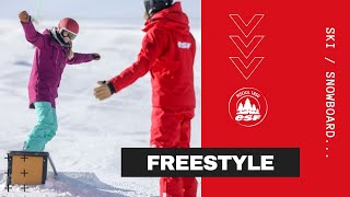 Freestyle Ski / Snowboard avec l'ESF de Risoul