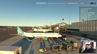 KPDX-KNUQ | Embraer E190 | TPC Charters Airline - Regional Ops | VATSIM | MSFS2020