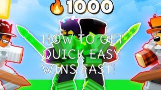 How to get QUICK easy wins FAST (53 wins an hour)