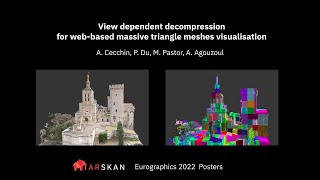 [Eurographics 2022] View Dependent Decompression for Web-based Massive Triangle Meshes Visualization