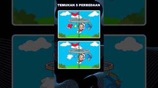 5 Perbedaan Gambar, Tebak Gambar, Teka Teki, Animasi, Lucu (0114) #lombaagustusan #panjatpinanglucu