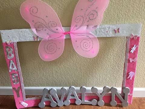 BABYSHOWER PHOTO FRAME PROP BABYSHOWER PHOTO FRAME PROP