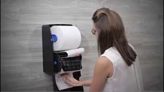 Lalema inc | How to load Tandem plus Towel Dispenser | Cascades