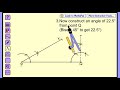 how to construct a triangle abc whose perimeter is 12 cm ∠b=60° and ∠c=45°