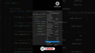 Reverse a String|Using StringBuilder.reverse() method|@CodingwithShameera1 #java #programming