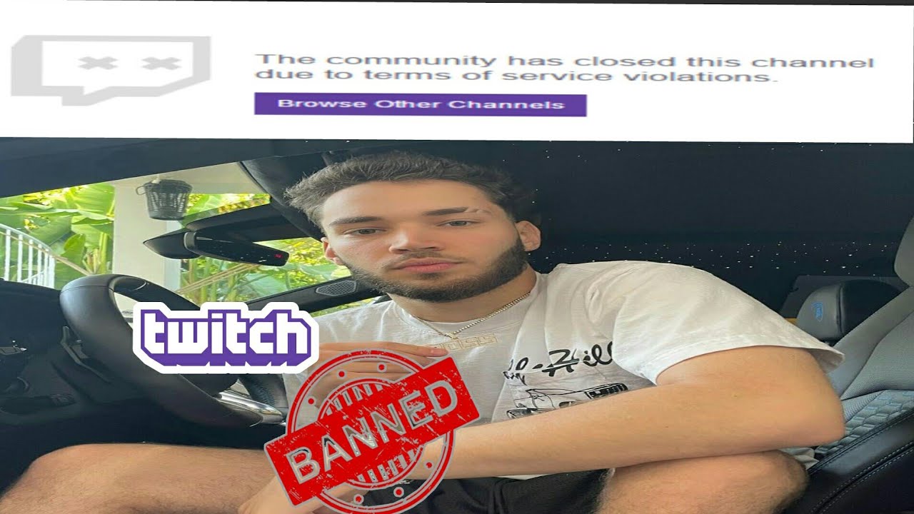 Twitch Permanently Banned ADIN ROSS Goes On IG LIVE To Explain Why ...