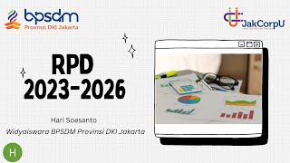 RENCANA PEMBANGUNAN DAERAH (RPD) PROVINSI DKI JAKARTA 2023-2026