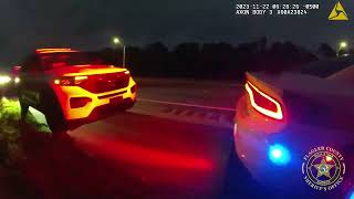Fugitive with Multiple Warrants Captured in Palm Coast: FCSO Bodycam