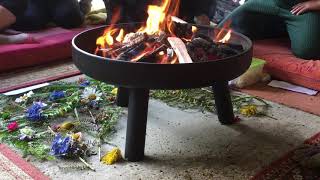 Mandala Yoga Ashram Havan Ceremony