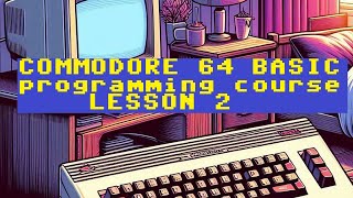 Commodore 64 BASIC programming course LESSON 2