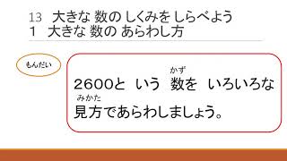 小２算数（大日本図書）1000より大きい数③