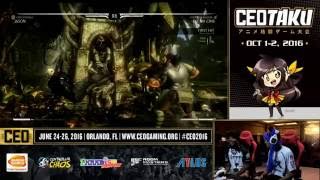 CEO2016 MKXL AUCTIONS - CR SONICFOX vs PG SCAR