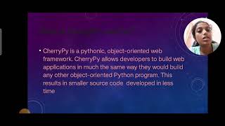 Introduction to cherrypy in python