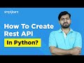 Build API In python | Rest API Python Tutorial | Python API Tutorial | What Is Rest API |Simplilearn