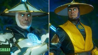 Mortal Kombat 11 - Raiden Vs Raiden (Mirror Match) - All Intros Dialogues