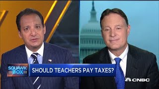 Fmr. US senator Evan Bayh: Having teachers pay taxes won't change a whole lot