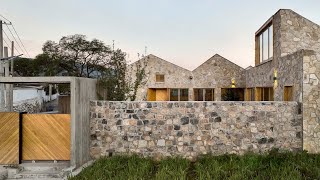 Folding Roof Courtyard House By MAT Office In MIYUN DISTRICT, CHINA