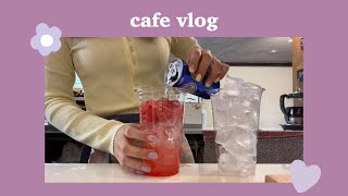 ( Eng) Welcome to the Iced Americano Factory / Cafe vlog/personal part-time job