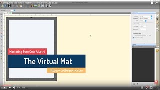 Configuring the Virtual Mat (Mastering Sure Cuts a Lot)