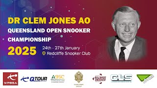 2025 Dr Clem Jones AO QLD Open Snooker Championship