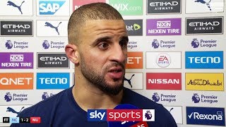 "Liverpool are on fire, but we won't give up!" | Kyle Walker on PL title race after Man Utd defeat