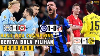 Liga Champion: Gol Tungga Arnautovic Bawa Inter Menang 🔥 Gol Tunggal Haaland Menangkan Man City