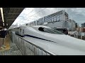 【2022.07.09】jr東海 東海道新幹線n700s系 744 9 j9編成のぞみ232号東京行きが発車。京都駅