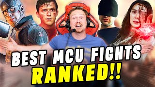 25 BEST MCU FIGHT SCENES RANKED!! (Marvel Action Scenes)