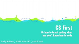 CS First - Teaching Scratch when you don't know how to code