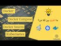 Docker - Docker Compose - Docker Swarm - Kubernetes إيه الفرق بين؟