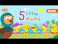 Five little Ducks Kids Song (Nasheed) - Vocals Only - Super Muslim Kids - Nursery Rhyme