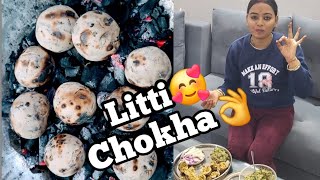 Aaj Hum Banaenge Most Famous Bihari Style Litti Chokha With My Husband 😋 |SaloniSwag | #vlog​ #love