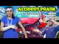 Car ACCIDENT Prank On Brother!! *He cried and got angry* | Jenni's Hacks