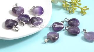 Natural Amethyst Pendants(G-E434-03P) #pandahall #pendant #gemstone #gems #amethyst #healingenergy