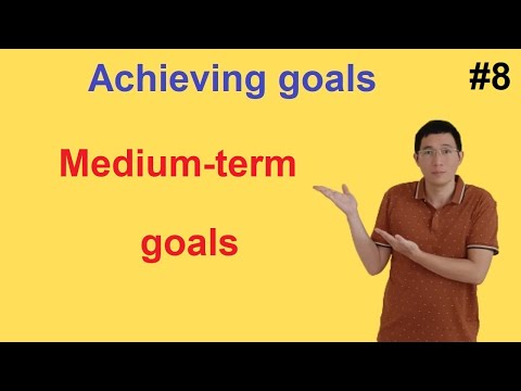What is medium term goal examples?