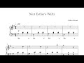 No.9 Esther's Waltz – Esther Abrami | Sheet Music + Piano Tutorial