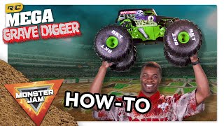 Monster Jam | How To Drive Mega Grave Digger with Driver BARI MUSAWWIR