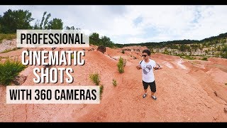 How to make CINEMATIC VIDEOS with a 360 CAMERA | 5+1 unique 360 camera hacks for PROFESSIONAL work