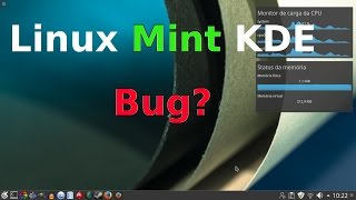 Linux Mint Sarah KDE 18 Bug ?