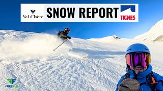 POWDER FRIDAY 40CM !!!!!! Snow Report Tignes, Val DÌsere, Sainte Foy, French Alps: 4th Jan 2025