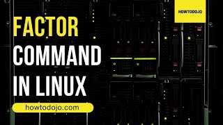 Factor Command in Linux #linuxcommandline