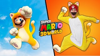 Stunts from Mario 3D World In Real Life