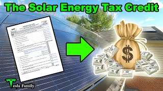 The Solar Energy Tax Credit | A How To Video | 1040 Attachment 5695