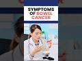 Symptoms of Intestine Cancer I Bowel cancer symptoms #7428617074