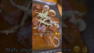 SOME OF THE AUTHENTIC JAPANESE MENU FROM MT. FUJI RESTAURANT