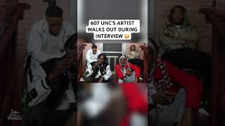 607 UNC’S artist walks out during interview after Unc said nobody listens to his artist’s music 😳