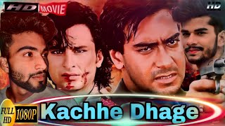 Ajay Devgan scenes from Kachche Dhaage - Saif Ali Khan - Manisha Koirala - Hit Action Movie - hindi