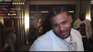 Zoe Spencer tries pressing Kai Cenat & didn’t give af his friends were around