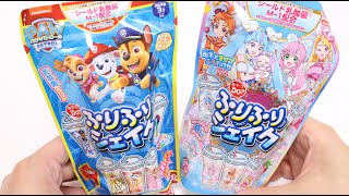 プリキュアとパウパトロールのフリフリシェイク 海外でも人気のDIYキャンディ